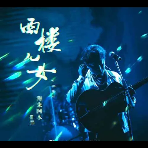 西楼儿女 歌词 - 海来阿木