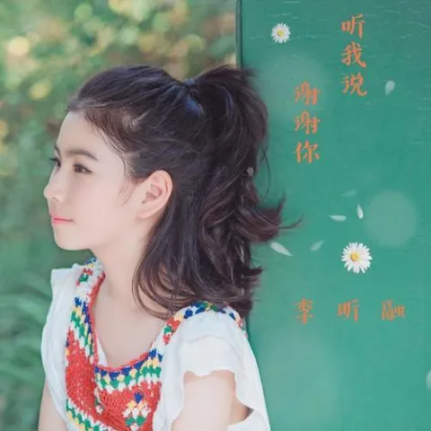 听我说谢谢你 歌词 - 李昕融
